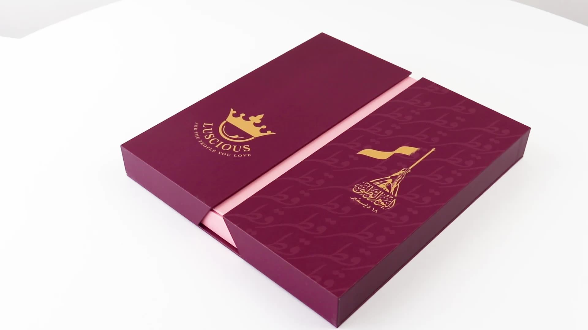 Wholesale Empty Gift Boxes For Sweets And Chocolates Holiday Home