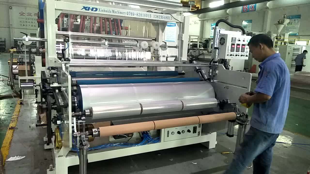 Xhd Pe Plastic Stretch Film Wrapping Machine Price With Good Extrusion