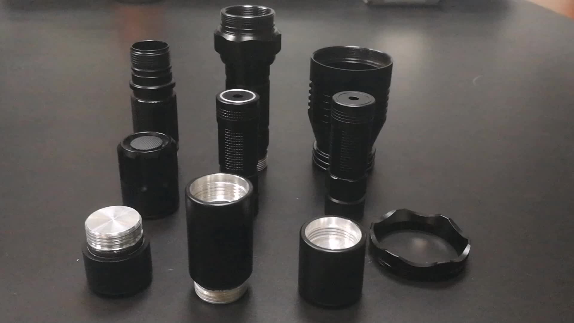 Cnc Machining Aluminium Torch Light Parts Buy Torch Light Parts,Led