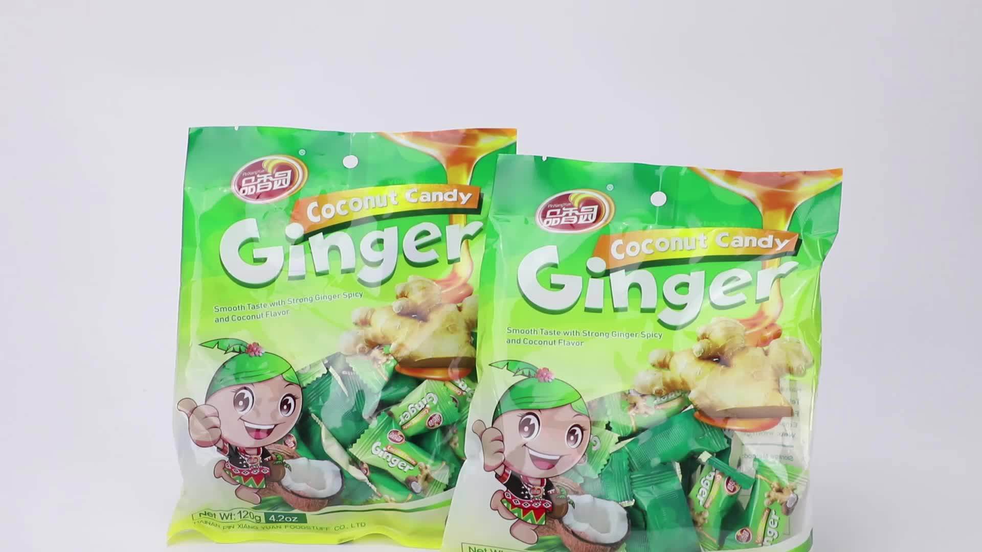 Hot Sale Sweet Gingerbon Coconut Ginger Hard Candy Buy Gingerbon