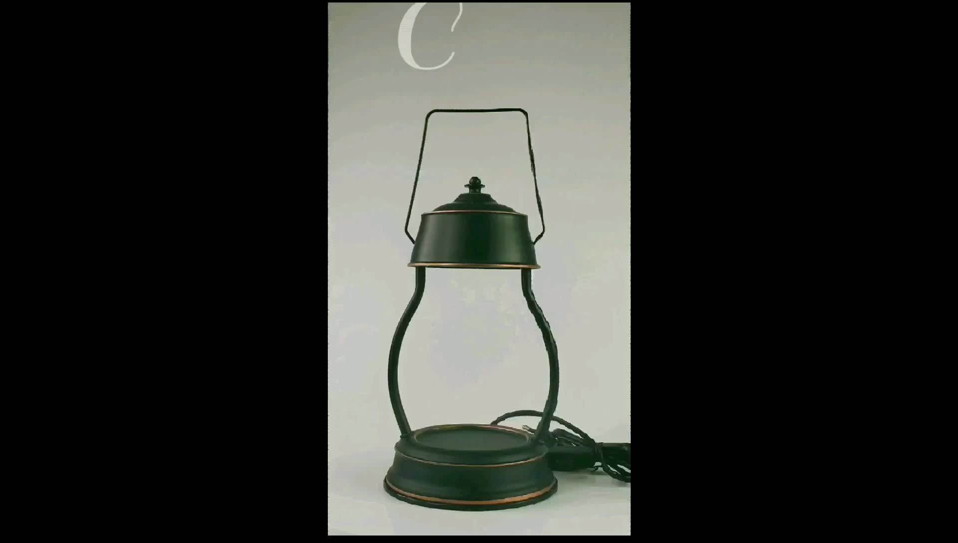 New Wholesale Vintage Electric Aurora Hurricane Candle Warmer Lantern