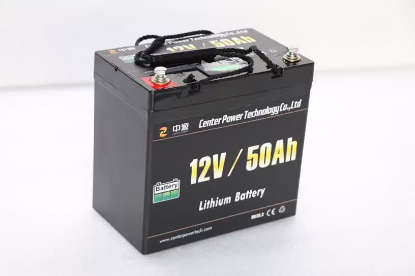 Long Lifespan Deep Cycle Solar Liion 12v Lithium Battery 12v 50ah