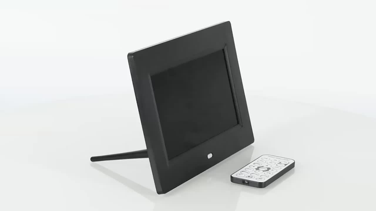 Best Selling Black White 7 Inch Hd Lcd Digital Photo Frame Picture
