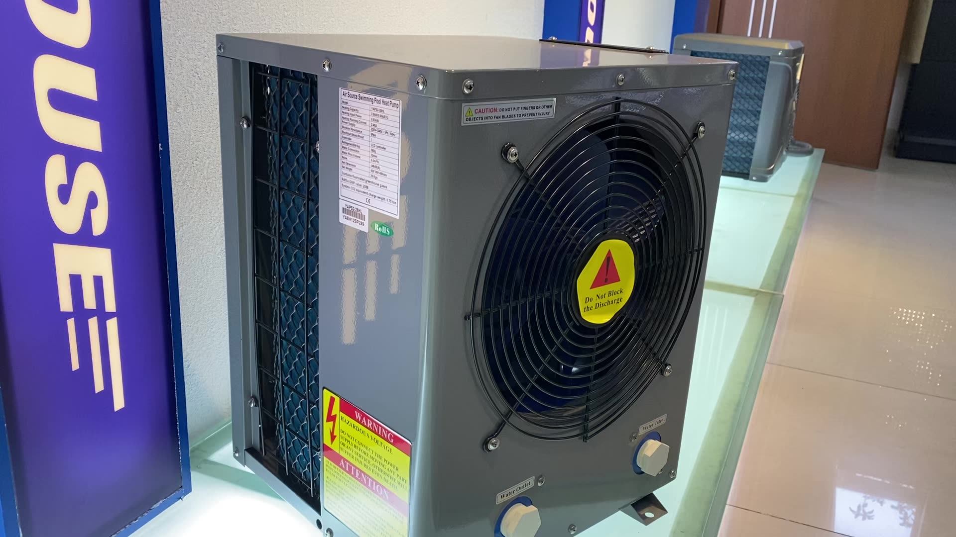 Bomba De Calor Para Piscina Plug & Play Water Heater Mini Pool Swimming