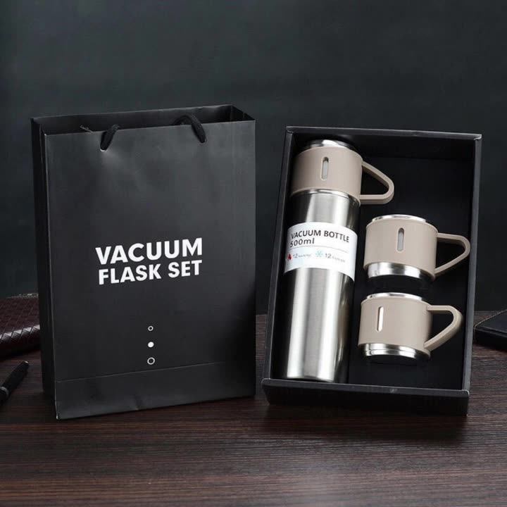 Business 500ml Gift Box Set Portable Business Cup Stainless Steel