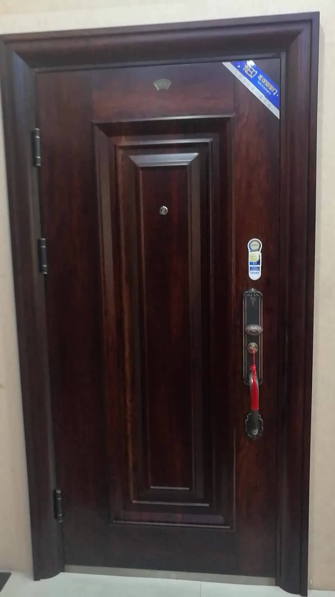 China Supplies High Quality Steel Security Door Germany Design Main