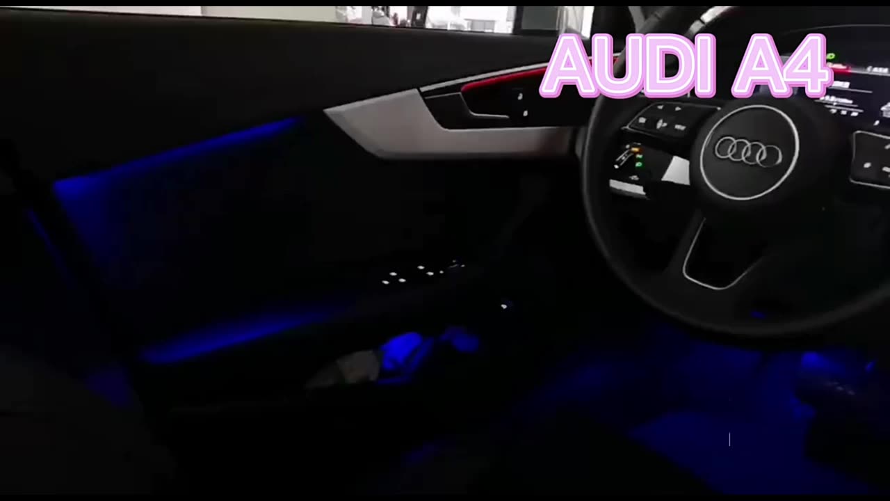 Hydautoa 30 Colors Ambient Light Car Led Interior Ambient Lighting For