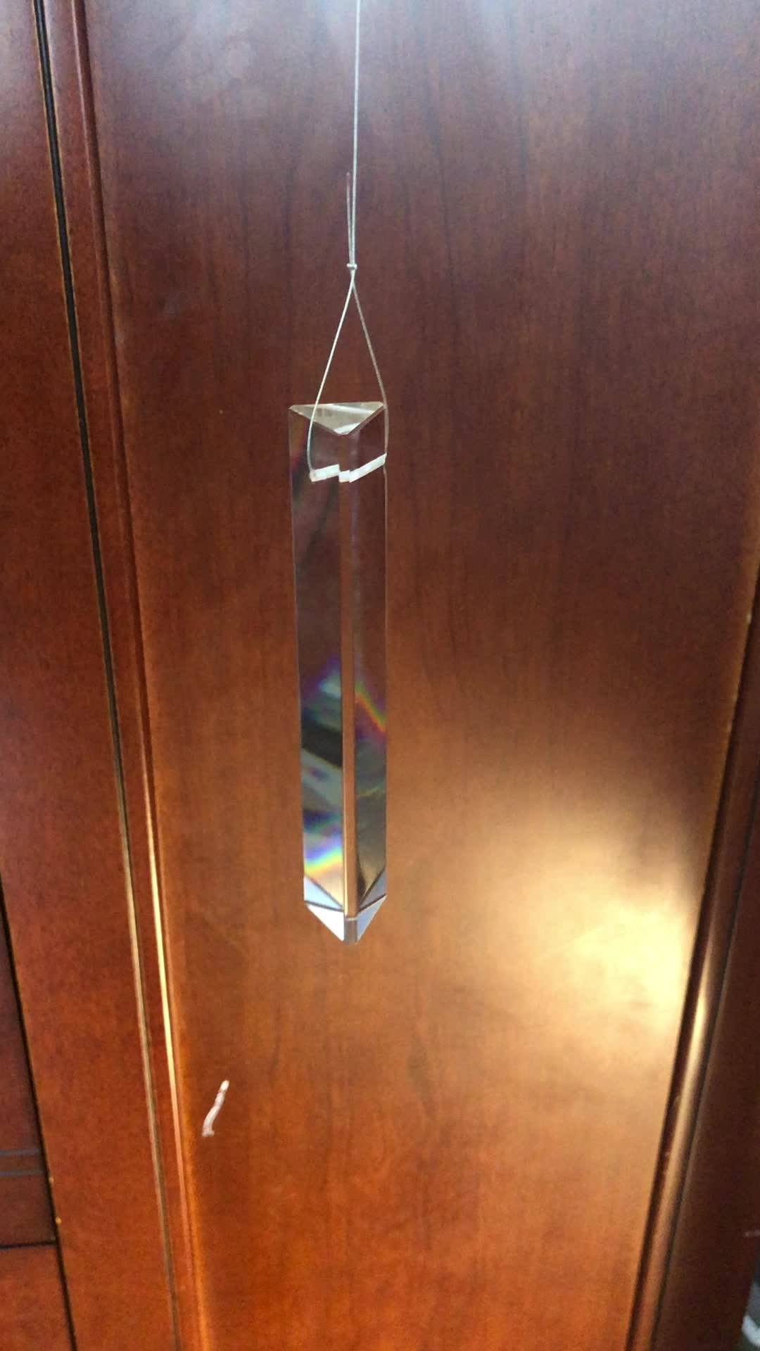 30*150mm Glass Triangular Prism For Popular Chandelier Hanging Buy