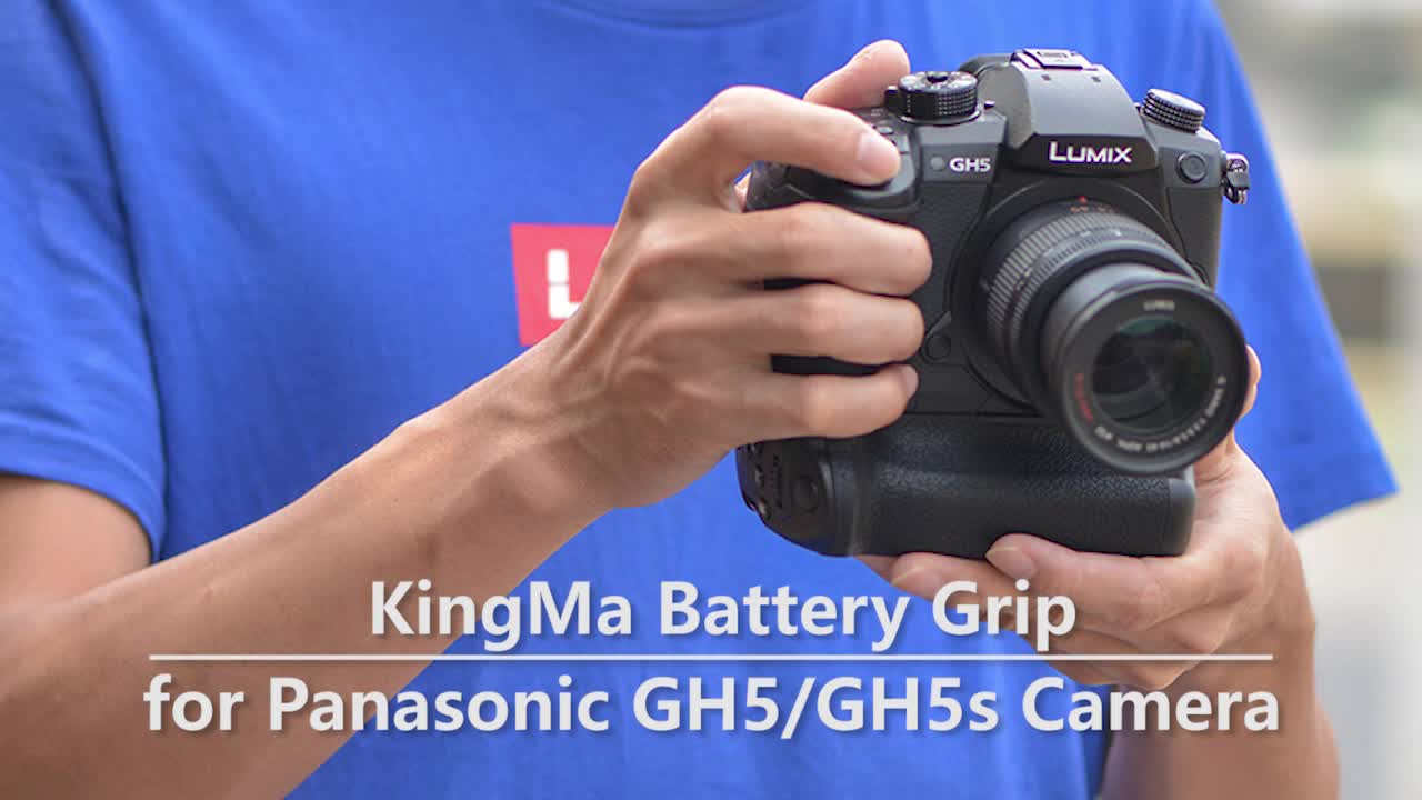 Kingma Camera Vertical Battery Grip Dmw-bgg5 Battery Grip For Panasonic  Lumix Gh5 Camera - Buy Battery Grip For Panasonic,Dmw-bgg5 Battery Grip,Gh5  Battery Grip Product on Alibaba.com