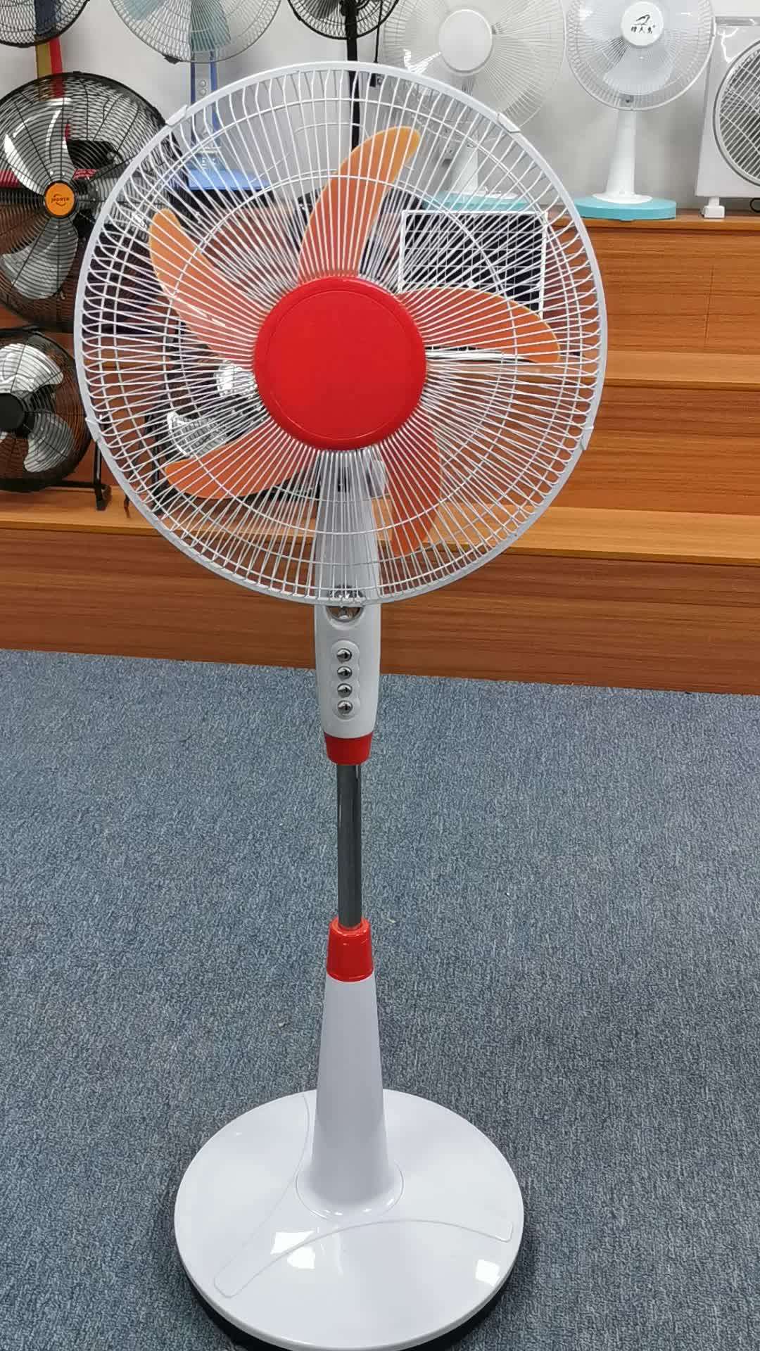 16 Inch Dc Motor Floor Home Electric Pedestal Stand Fan With 4 Speed