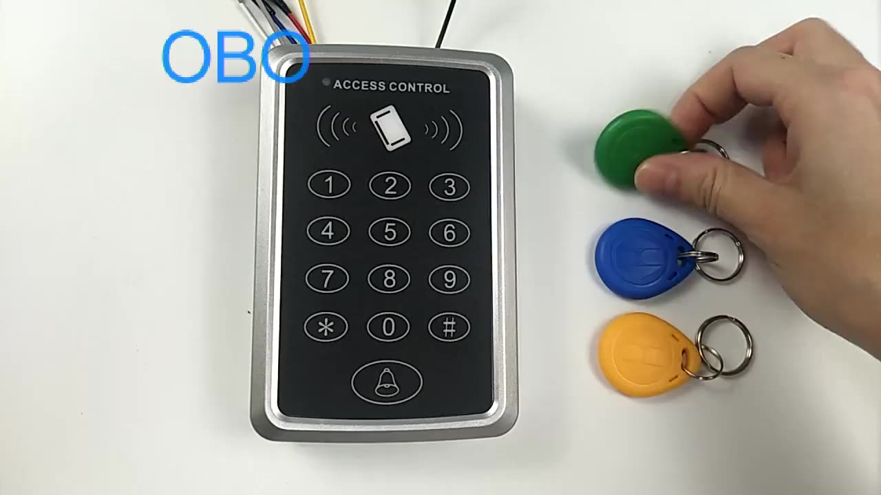 Obo Door Access Control System Kit Rfid Keypad Waterproof Cover 180kg Magnetic Strike Electronic Lock Power Supply 5 Keyfobs Access Control Kits Aliexpress
