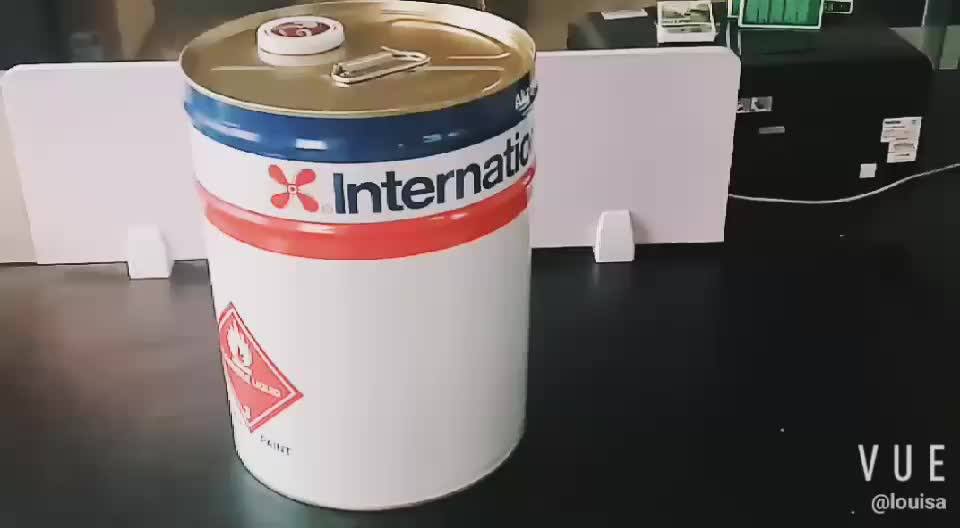 Anti Rust 20 Liter Metal Drum Of Paint With Plastic Handle And Metal