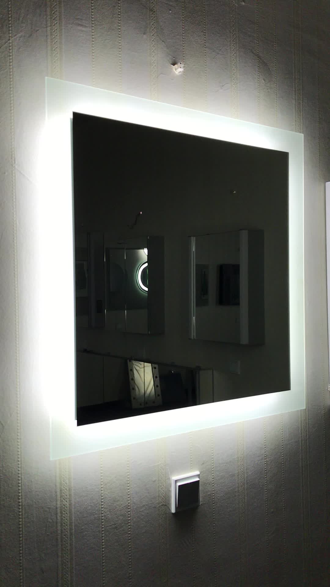 Dimming Switch Bathroom Led Electric Mirror With Defogger Buy Led