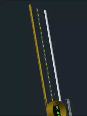 Long wall lamp Bed headlight Living room Nordic minimalist background wall Linear LED modern aisle balcony rotating lamp