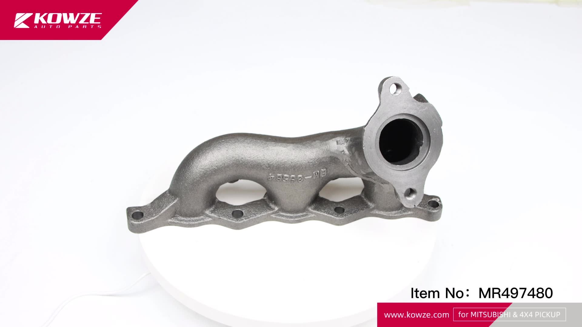Mitsubishi Montero 1996-2003 Sport 3.0L 3.5L Engine Exhaust Manifold Left Oem Genuine Mr450954