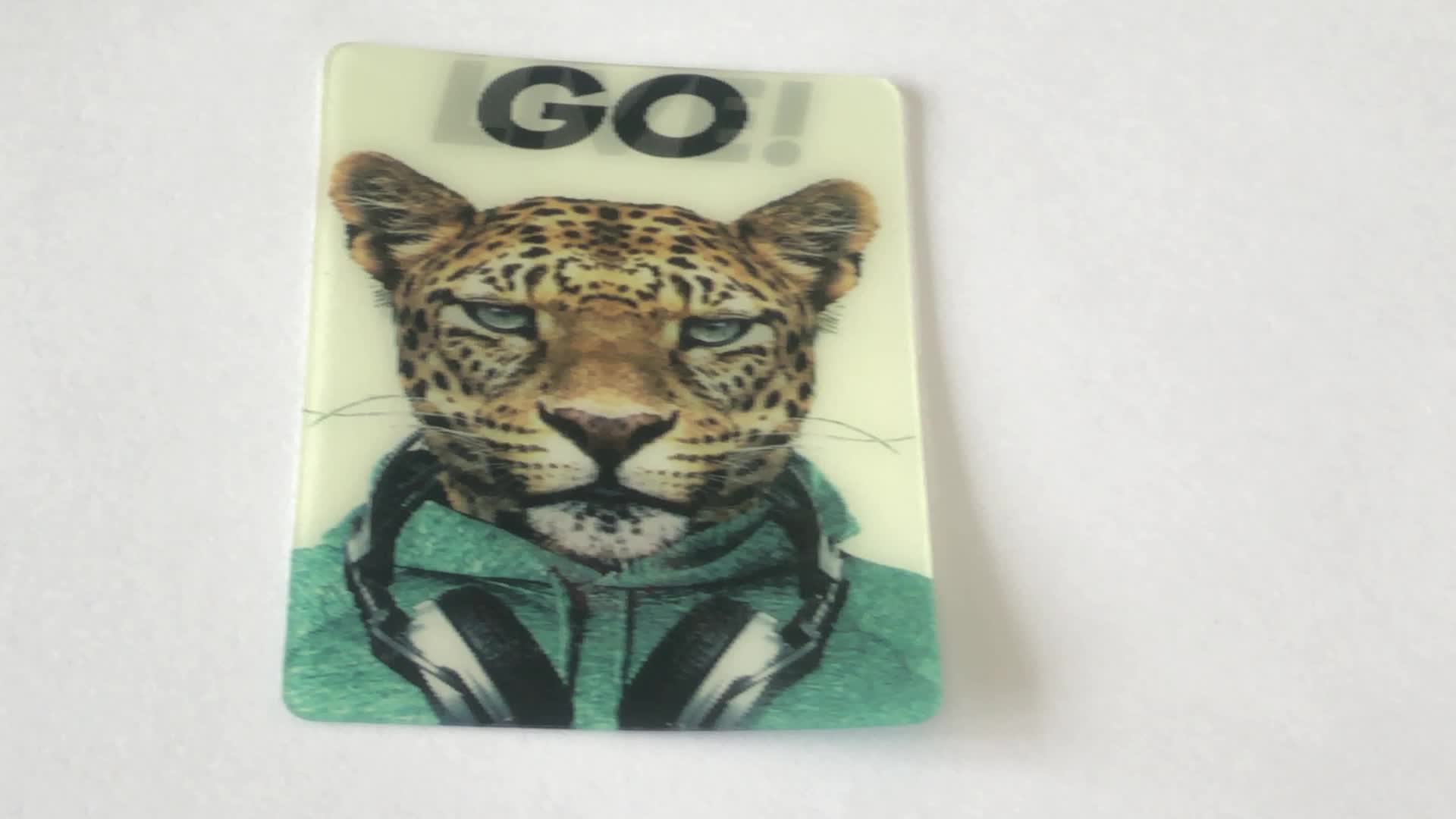 Lenticular 3d Printing Fabric Tpu Plastic Lenticular T Shirt For