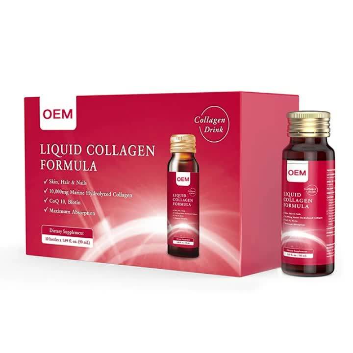 Oem Odm Liquid Collagen Formula Skin Nail Joint 50ml Oral Liquid Drink Buy 50ml Oral Liquid Drink Collagen Powder Drink Collagen Beauty Drinks Product On Alibaba Com