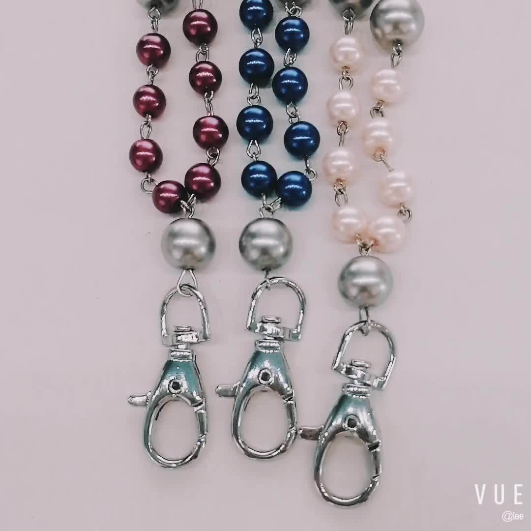 Custom Retractable Wholesale Short Bling Lanyards With Buckle Buy