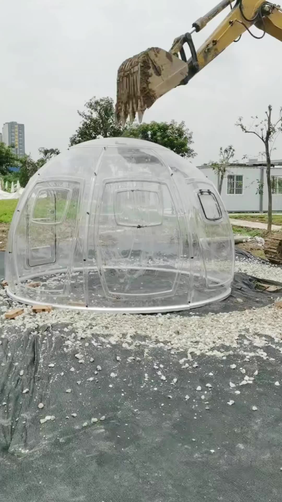 Luxury Permanent Transparent House Igloo Small Bar Hotel Dome Outdoor