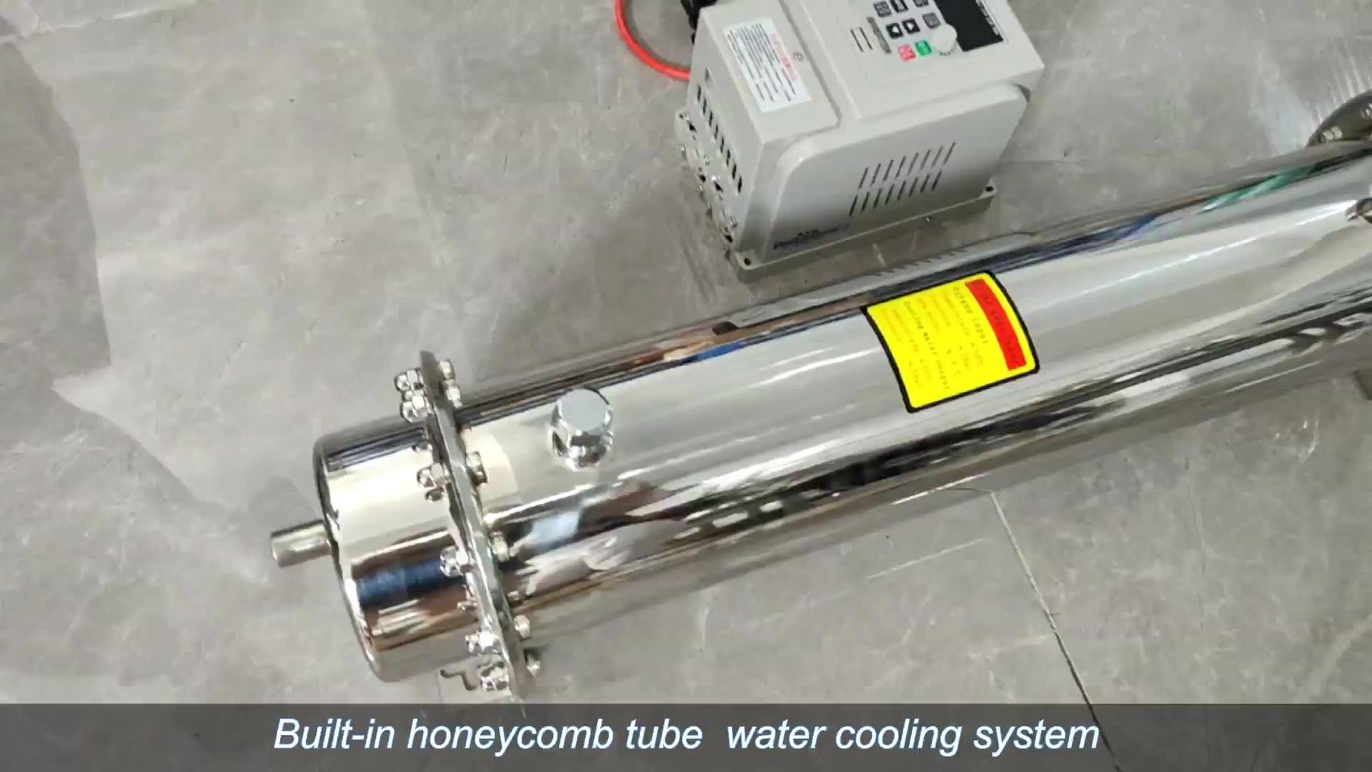 20400g Water Cooling Water Treatment System Enamel Ozone Generator