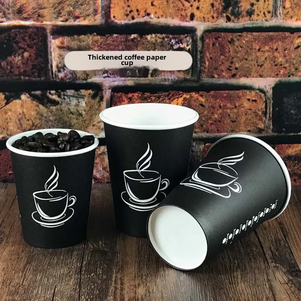 Disposable tea cup, increased thickness, anti-scald, wholesale