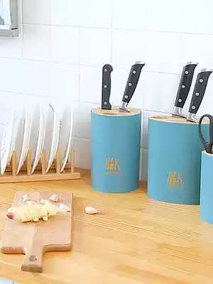 Kitchen multi-purpose knife holder kitchen knife storage layer rack household knife barrel multifunctional storage rack kitchen knife holder kitchen storage layer rack