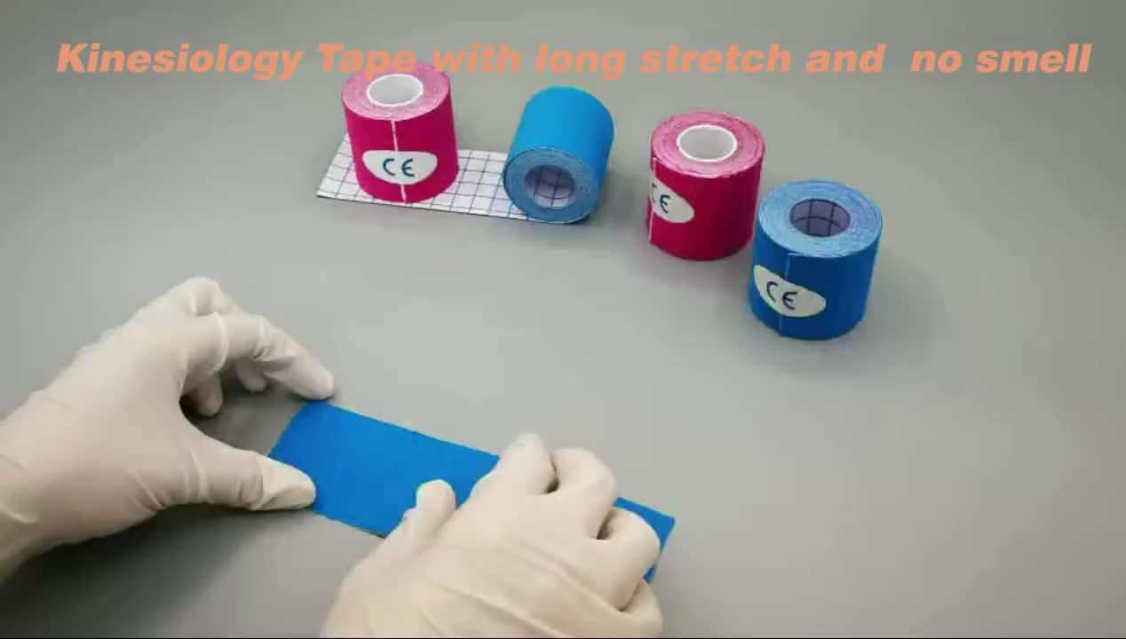 Best Price Ce Iso Fda Waterproof Kt Spol Kinematics Tex Nasara Sports Athletes Kinesiology Tape