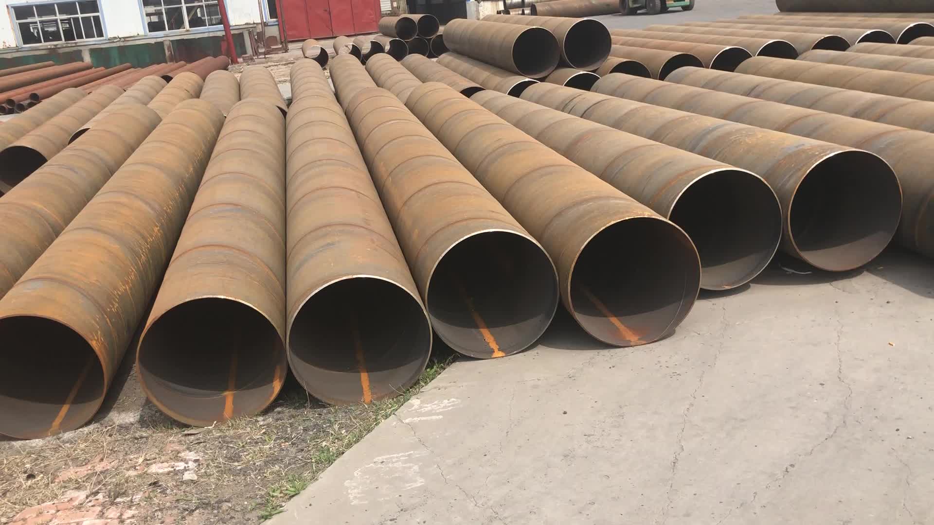 Sale 36 Inch Large Diameter 550mm 2500mm Diameter Stkm 650 Spiral Steel