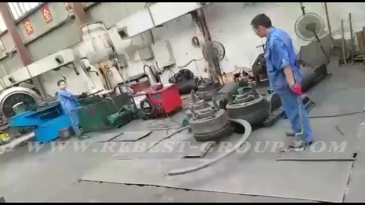 Hydraulic Aluminum I Beam Bender / I Beam Section Profile Bending