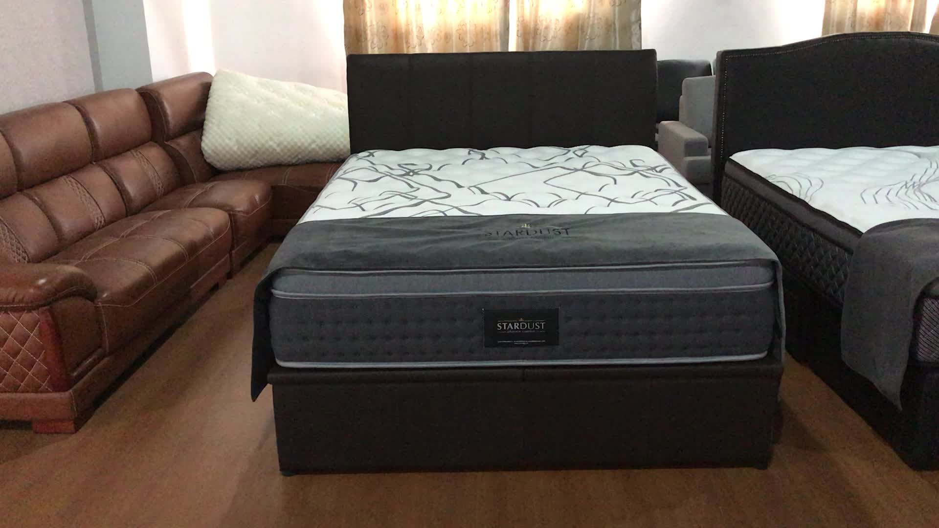 5 Star Hotel Bed Mattress With Memory Foam Sleepwell Pocket Spring