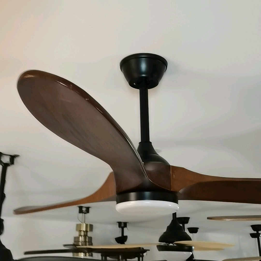 高品質60インチ6段階風量調節LEDリモコン付き天井扇風機、DCモーター