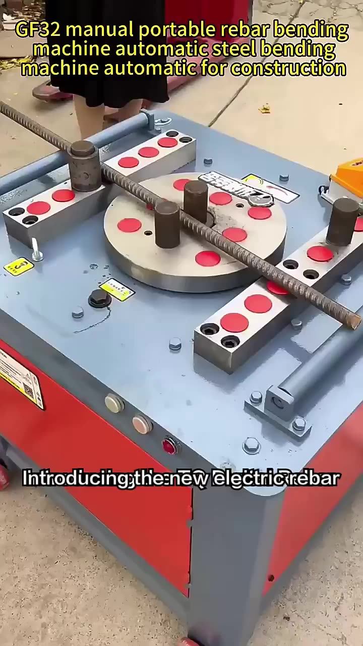 New Automatic Cnc Steel Bar Bending Machine Portable Rebar Hoop Spiral