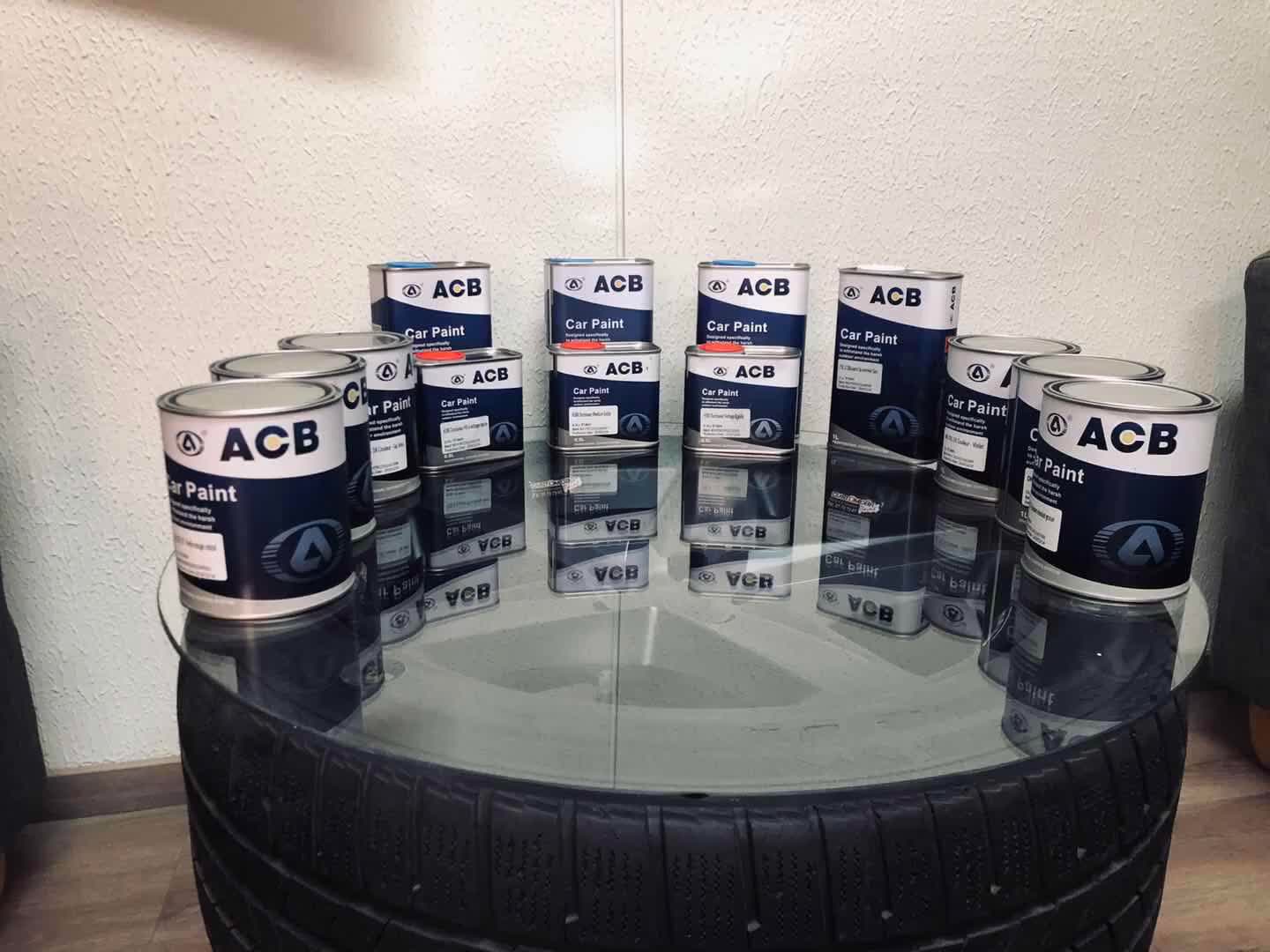 Dynacoat 2k Topcoat proомера цветов