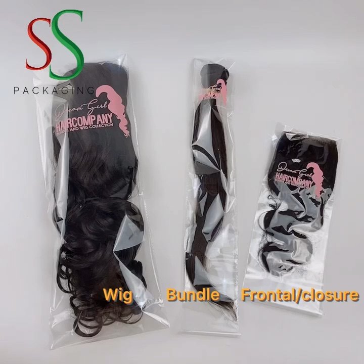 Ss Hair Packaging Custom Bundle Of Human Hair In Packs Bundles And