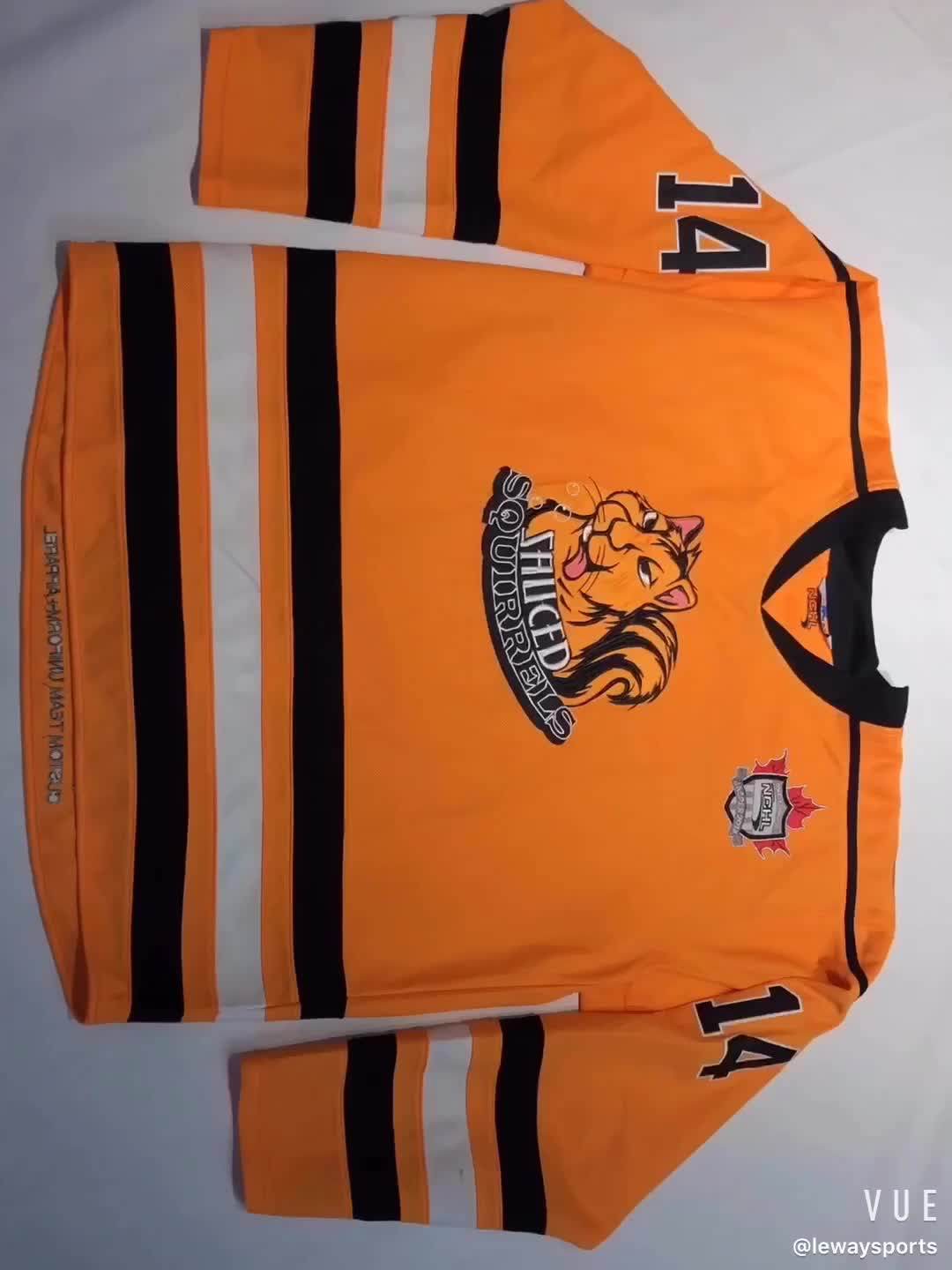 High Quality Custom Design Reversible Ice Hockey Jersey Drop Ship