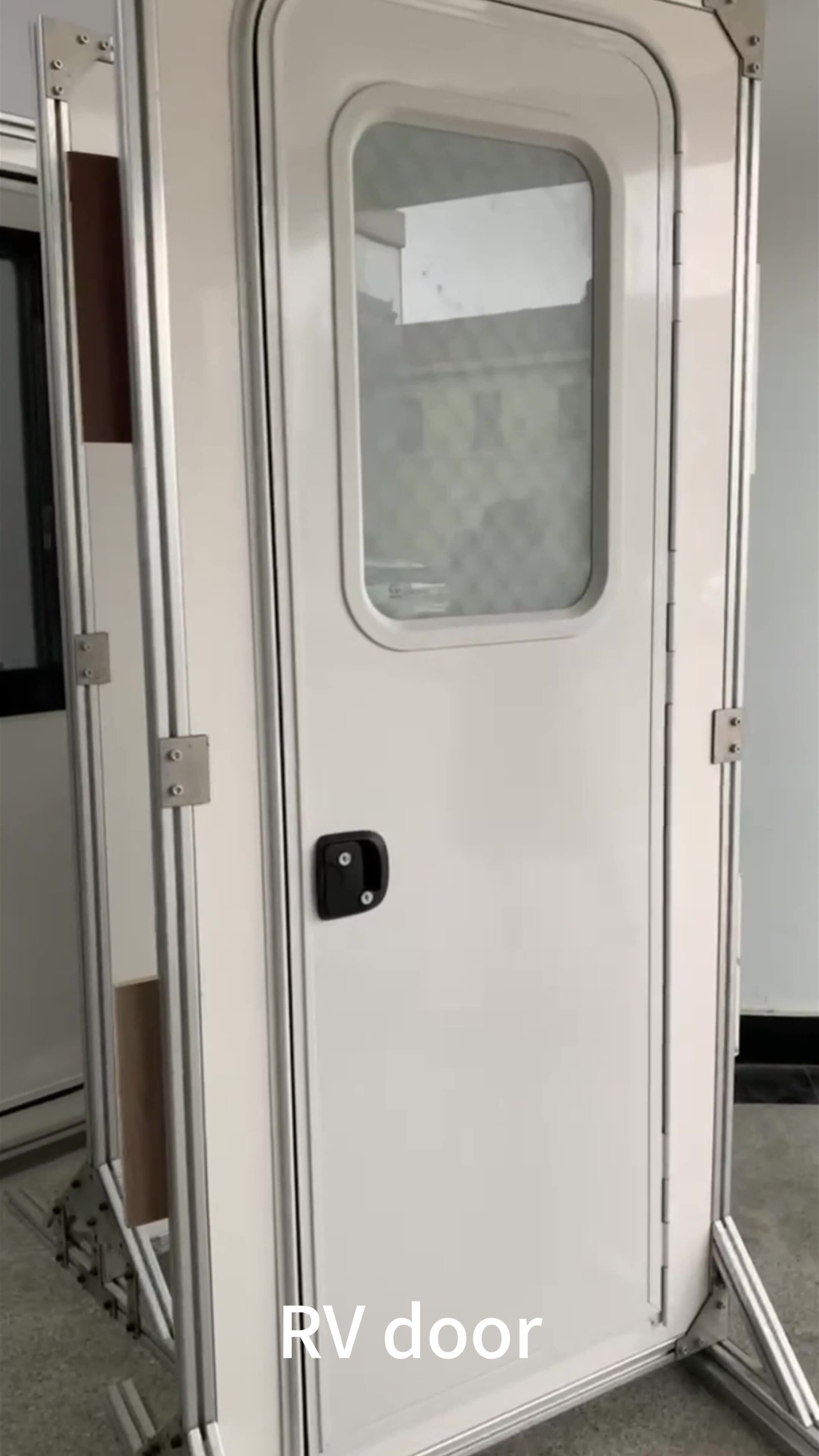 網戸付きキャンピングカー用エントランスドア RV車・キャラバン対応 高