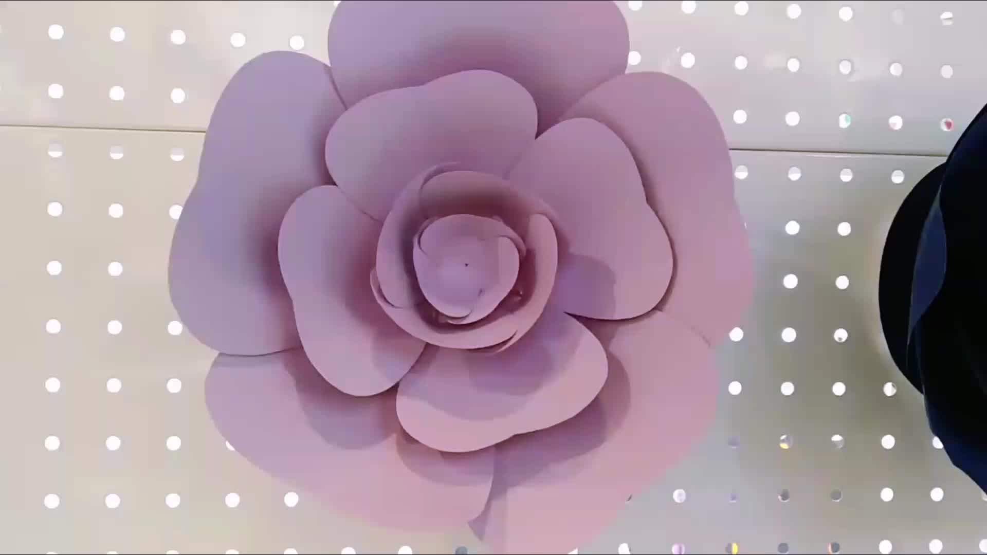 Wholesale Handicraft Paper Wedding Party Stage Background Backdrop