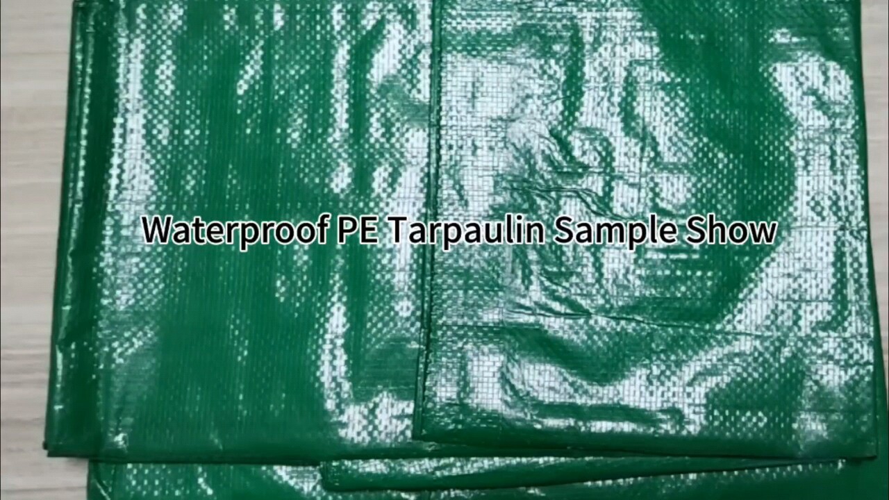 200gsm 3ftx40ft Muticolor Poly Tarp Waterproof Polyethylene Tarpaulin