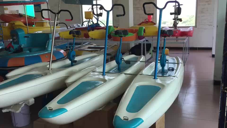 China Supplier Fiberglass Aqua Bike Adult Water Bike For Sale (m030