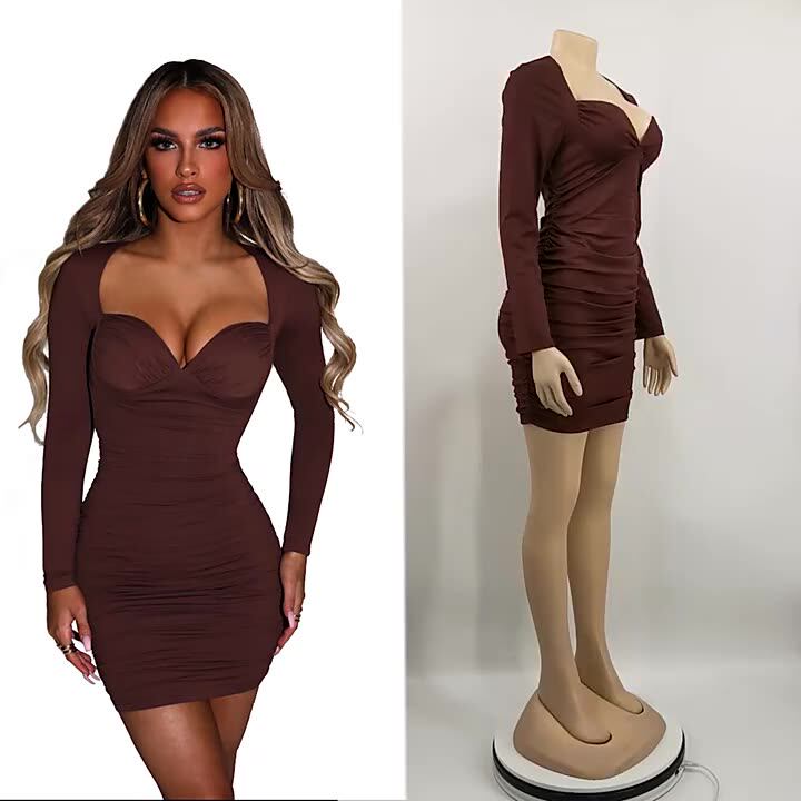 Lw Winter And Autumn Outfits One Piece Dinner Party Club Wear Long Sleeve Bodycon Corset Korean Dresses New Fashion Lady Dress Buy Korean Dresses New Fashion Lady Dress Bodycon Dresses Club Dress Womens