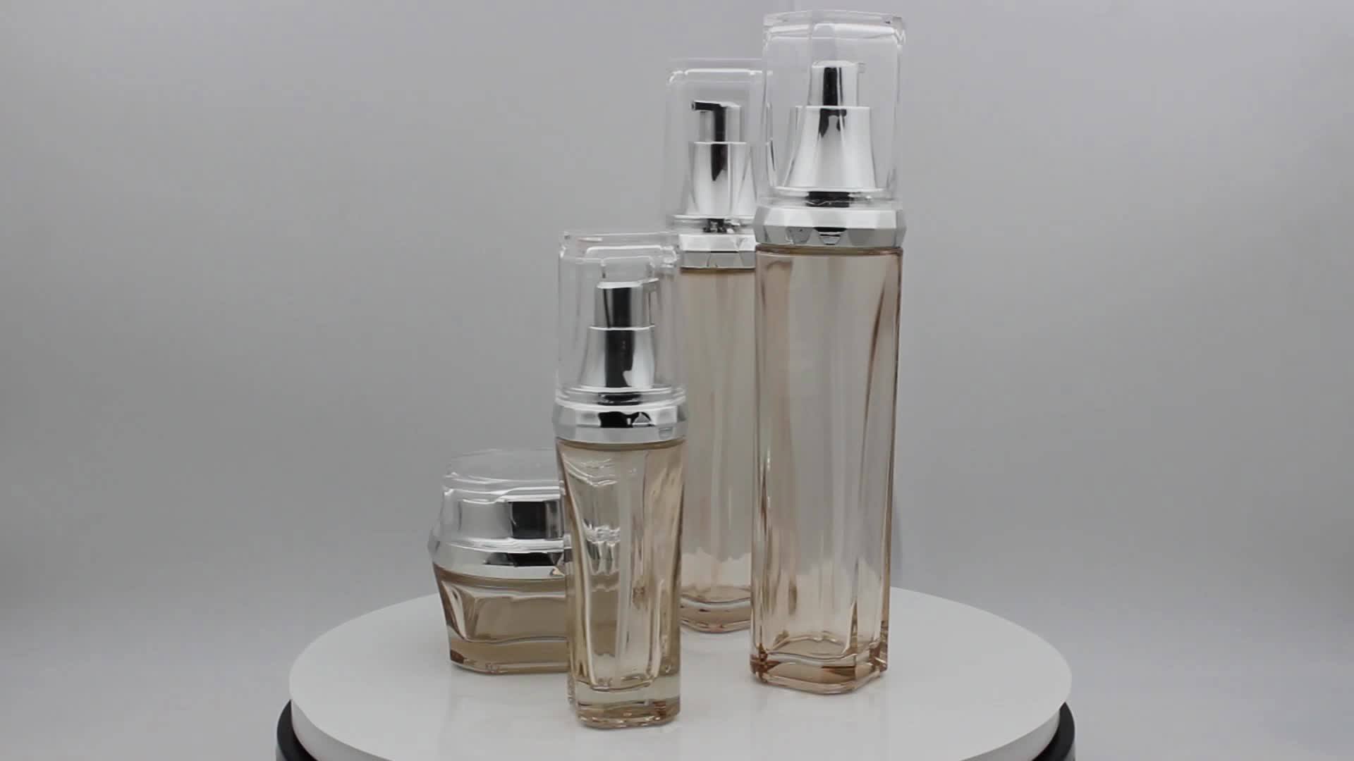 Empty Bulk Unique Glass Cosmetic Beauty Containers Buy Beauty Product