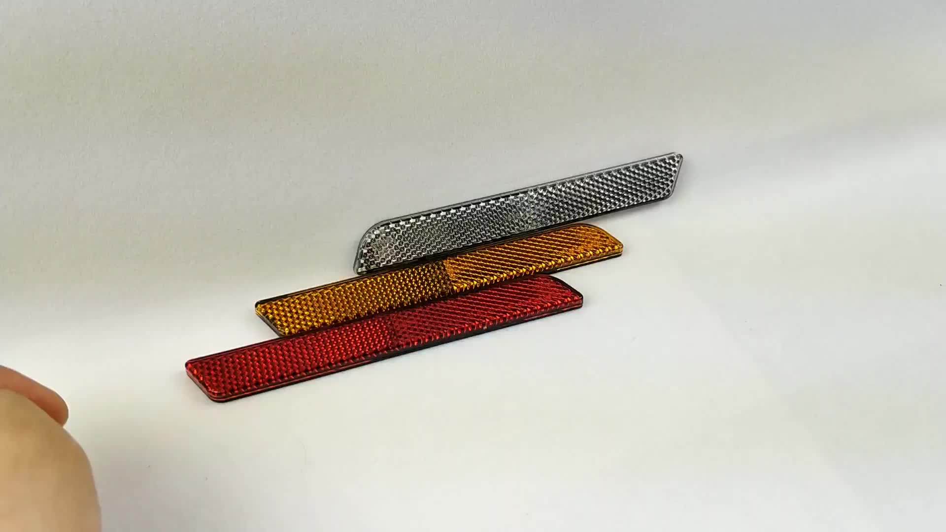 Safety Reflector Pmma Retro Reflector Motorcycle Scooter Reflector