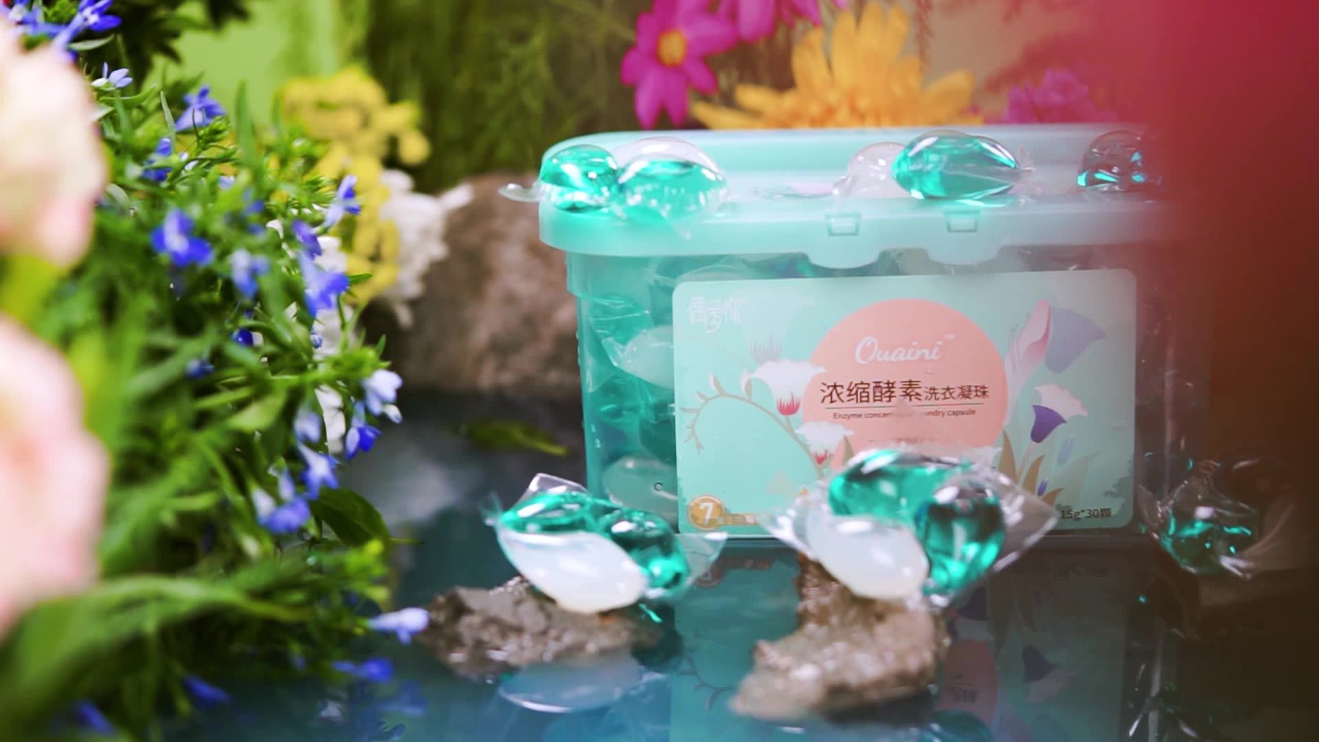 Ecofriendly Laundry Detergent 20g Washing Capsule Pods 60 Active