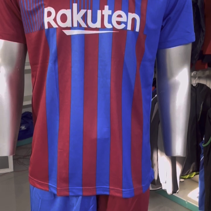 Custom Logo Soccer Uniform Sublimation Football Jerseys Thai Quality