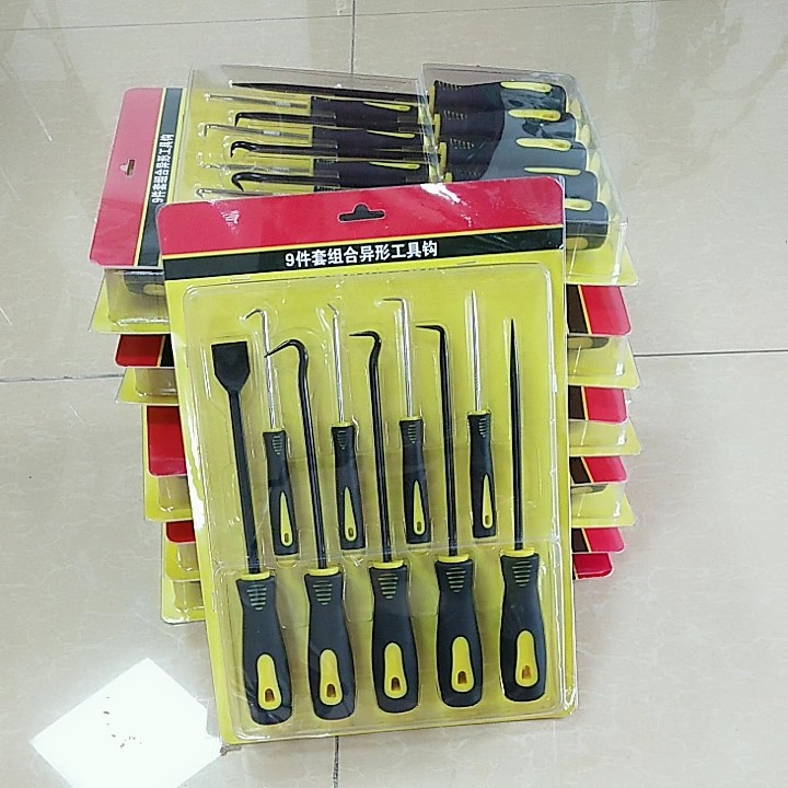 9 Piece Set Oil Seal Hook Puller Rubber Oring Hook Seal Screwdriver