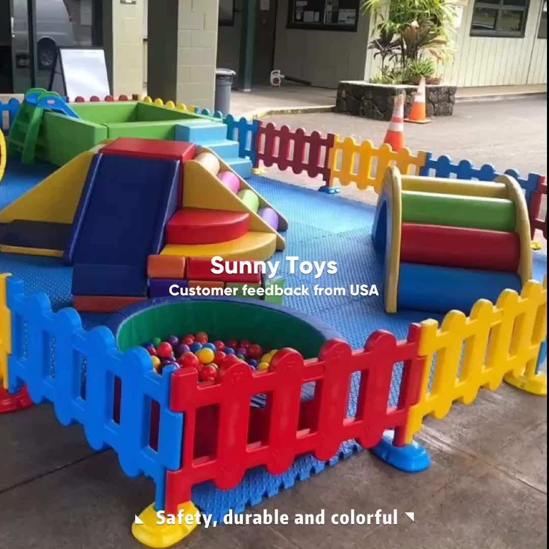 Toddler Indoor Play Equipment Oem Kindergarten Kids Soft Playground