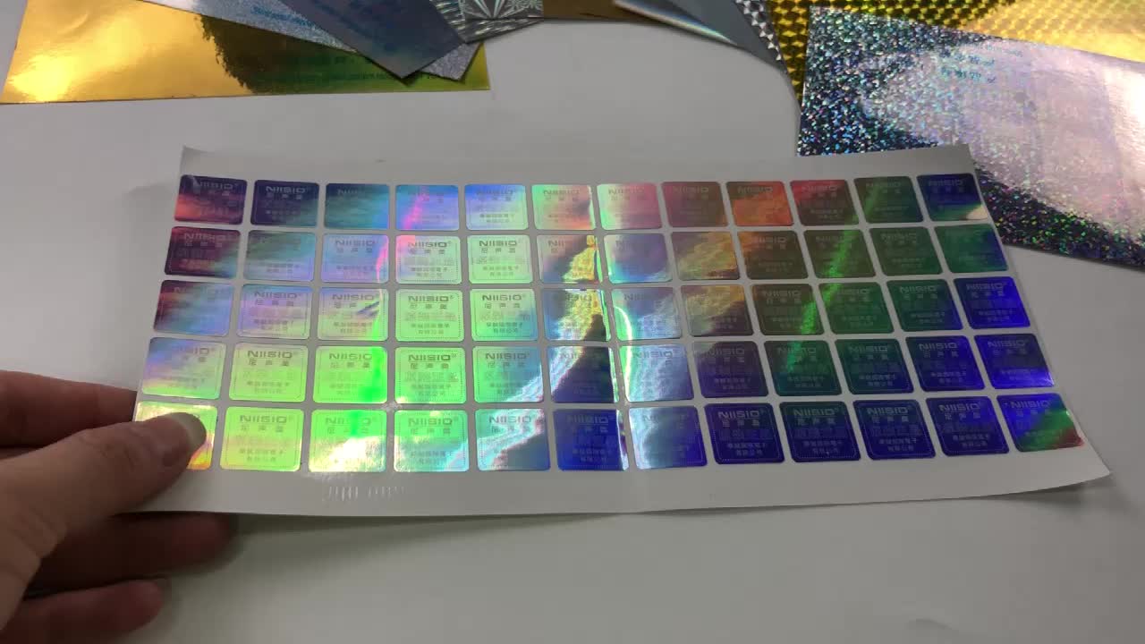 Custom Hologram Sticker Label,Make Your Own Original Authentic Hologram