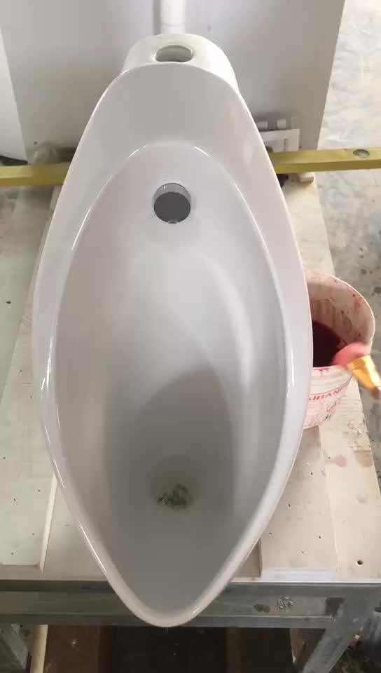 New Products Water Saving Pedestal Urinal Ceramic Mini Wall Hung Men's