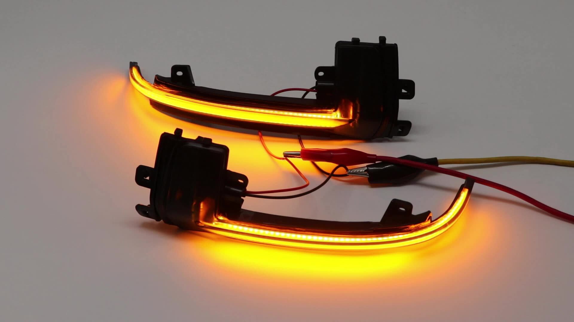2x LED Dynamic Turn Signal Side Mirror Indicator Light For Audi A1 8X 2011- 2018 - View #4