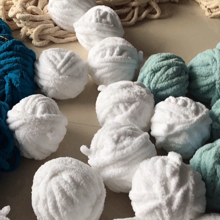 Cynthia Bernat Blanket Big Fluffy Chenille Yarn No Knots No Fray Buy